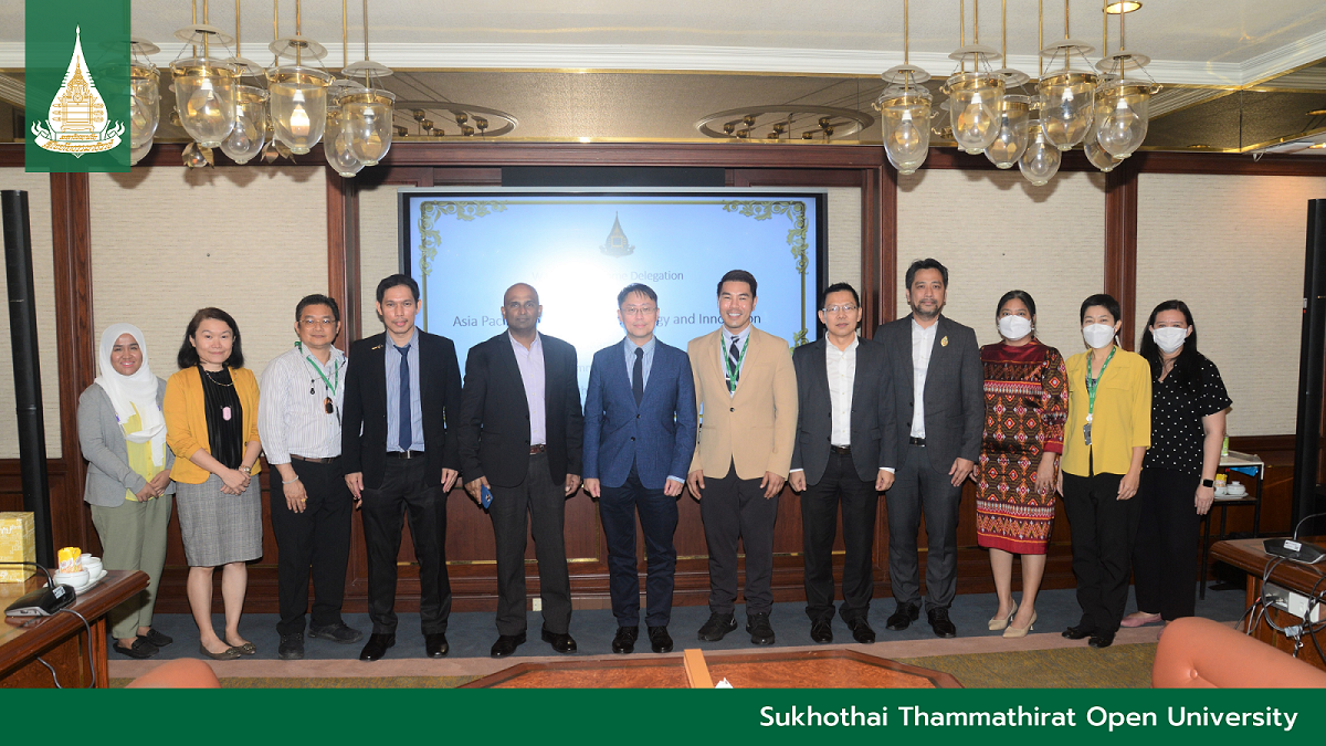 You are currently viewing STOU welcomed the delegation from Asia Pacific University of Technology and Innovation