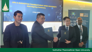 Read more about the article STOU signs MOU with APU of Malaysia