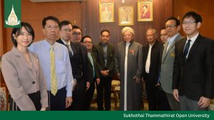 Read more about the article STOU delegation visits Sheikhul Islam of Thailand