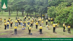 Read more about the article ‘SUJIT: STOU Volunteer’ celebrating the 72nd birthday of His Majesty King Rama X