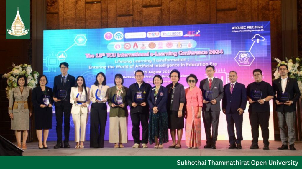 STOU granted 2024 Thai MOOC Award