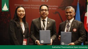 Read more about the article STOU represented Thailand in the 27th SEAMOLEC Governing Board Meeting