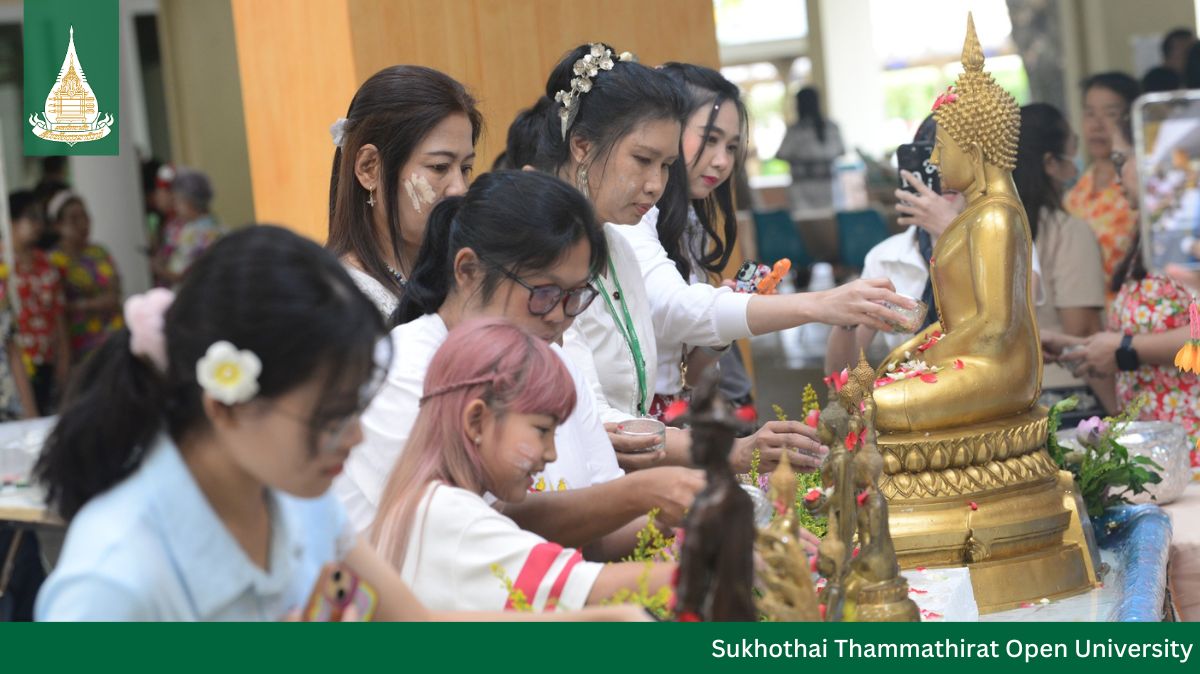 You are currently viewing Songkran at STOU 2025