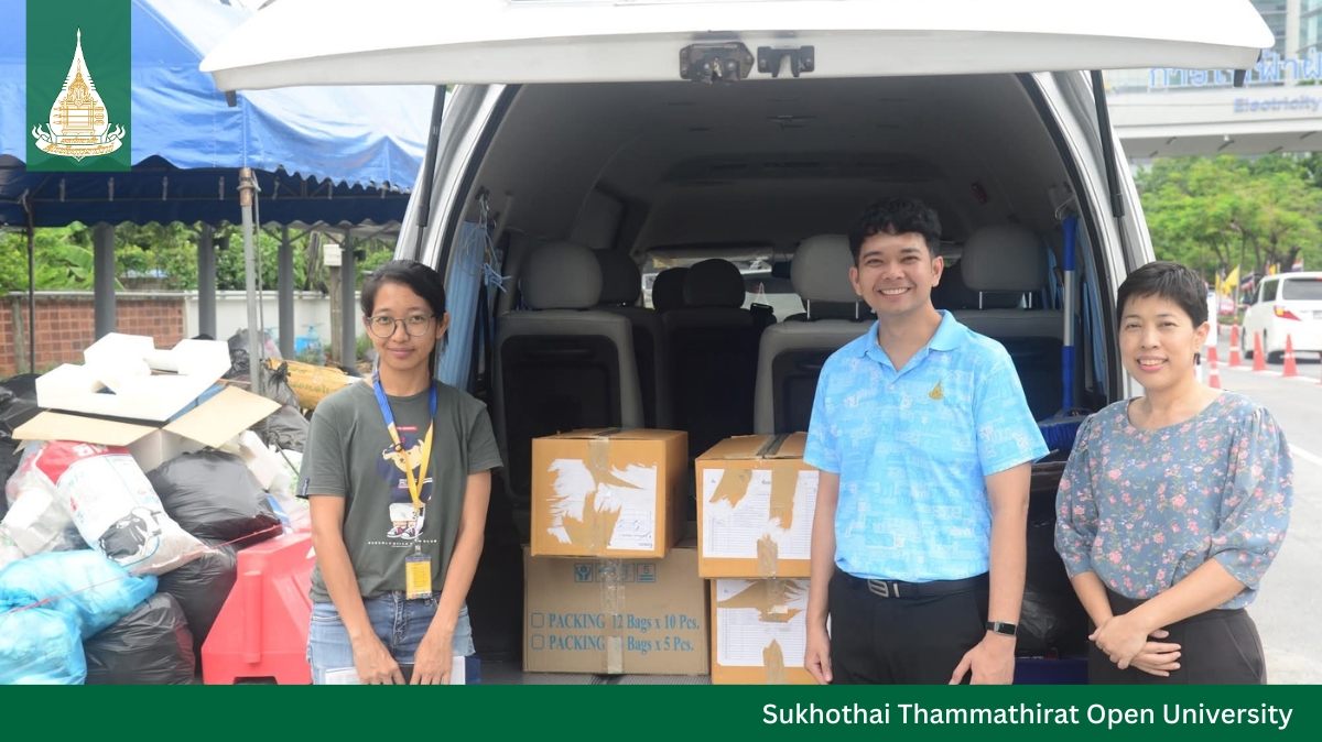 You are currently viewing STOU donates orphan waste to EGAT